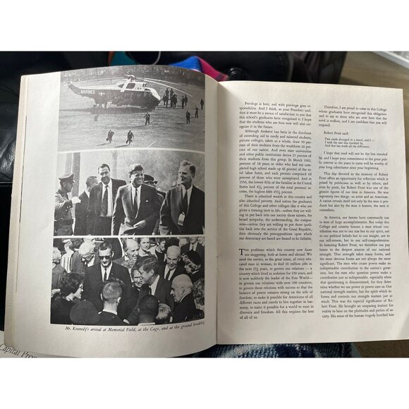 Vtg 1963 Amherst College The Presidential Convocation and Ground Breaking - Picture 7 of 10